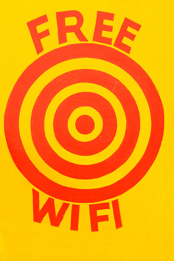 Free Wifi / Internet Photograph by Lars Ruecker