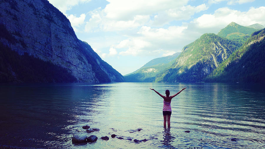 Freedom at Königssee, Germany Photograph by Rocky89