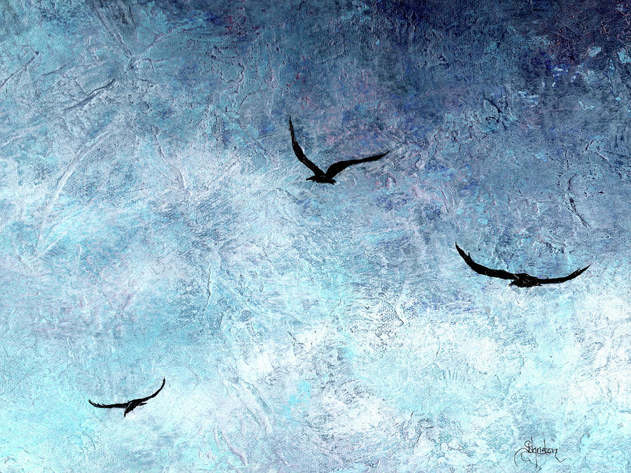 Freedom Flyers Painting by Cindy Johnston