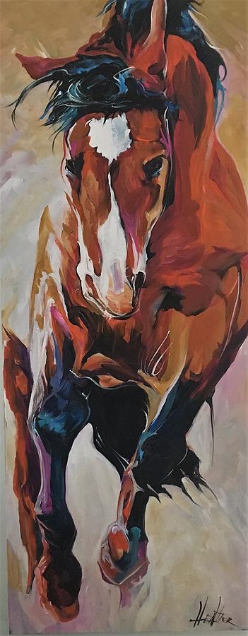 Wildlife Painting - Freedom by Heather Pant