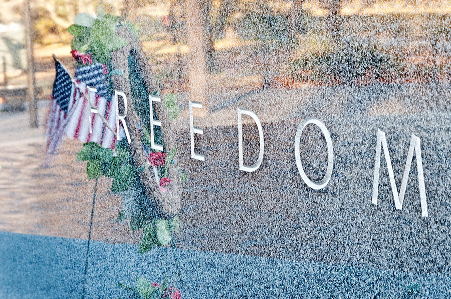 Freedom. Korean War Veterans Memorial. Washington. Photograph by Travelif