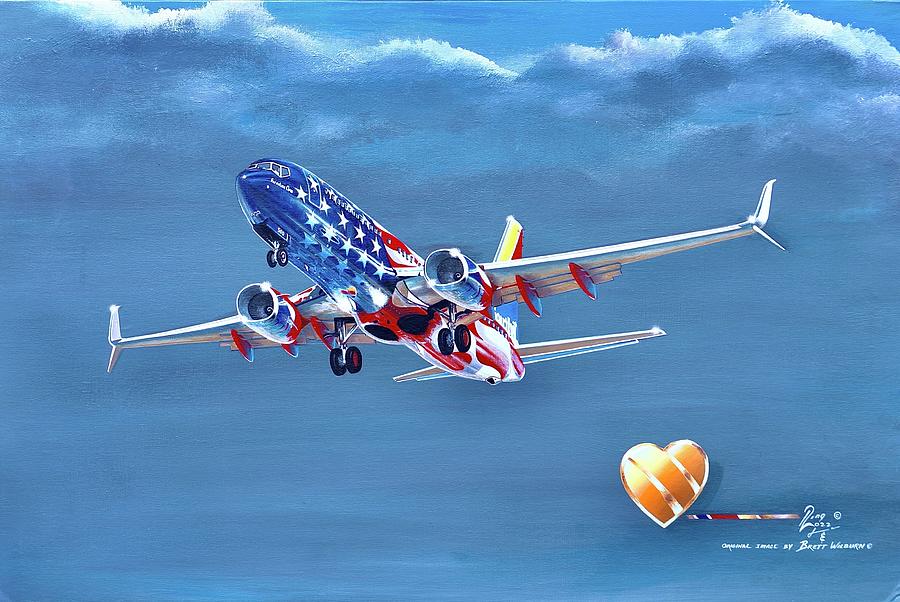 Freedom One Painting by Peter Ring Sr