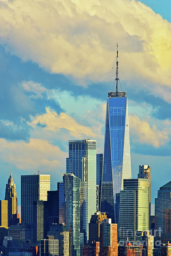 Freedom Tower And Spring Skies Photograph