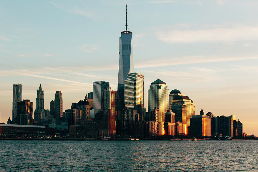 Freedom Tower Sunset Photograph by Erick Todd | Fine Art America