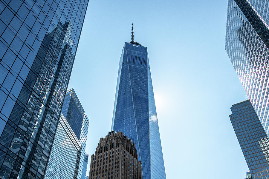 Freedom Tower View Photograph by Douglas Wielfaert