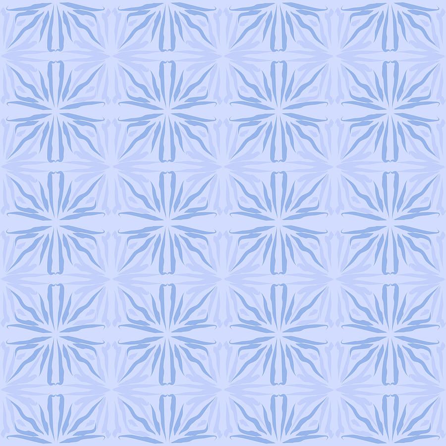 Freehand Floral Pattern - 02 Digital Art