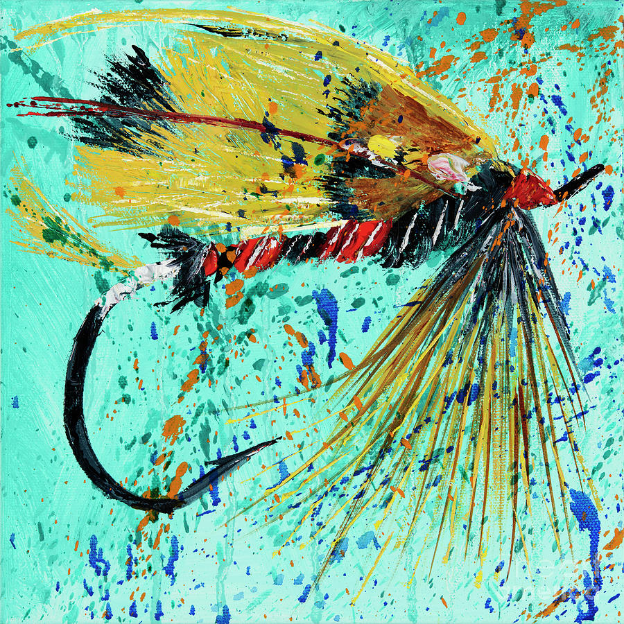 Freestyle Fly Painting by Jodi Monahan - Fine Art America