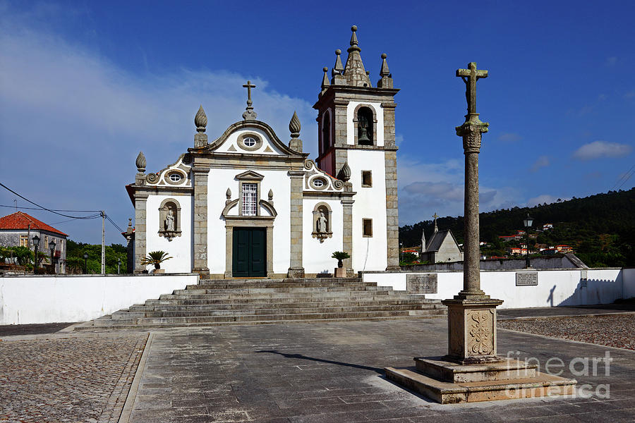 Freixieiro de Soutelo Church Portugal Photograph by James Brunker