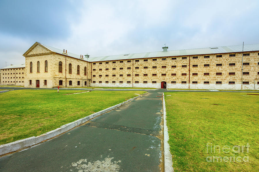 Fremantle Prison Building Photograph by Benny Marty