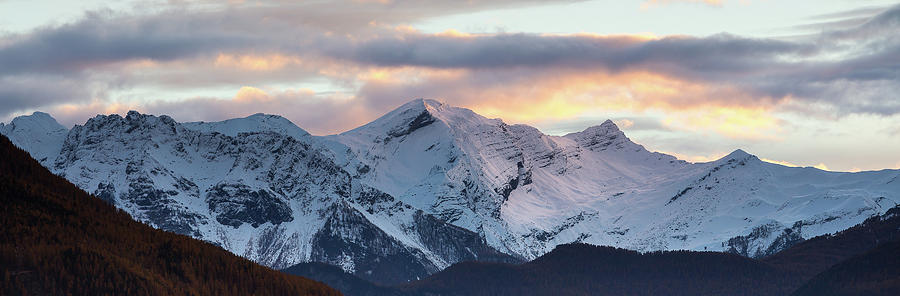 French Alps at sunset - 3 Photograph by Paul MAURICE