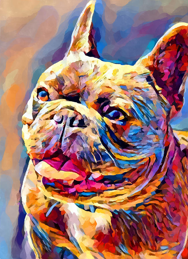 French Bulldog 10 Painting by Chris Butler