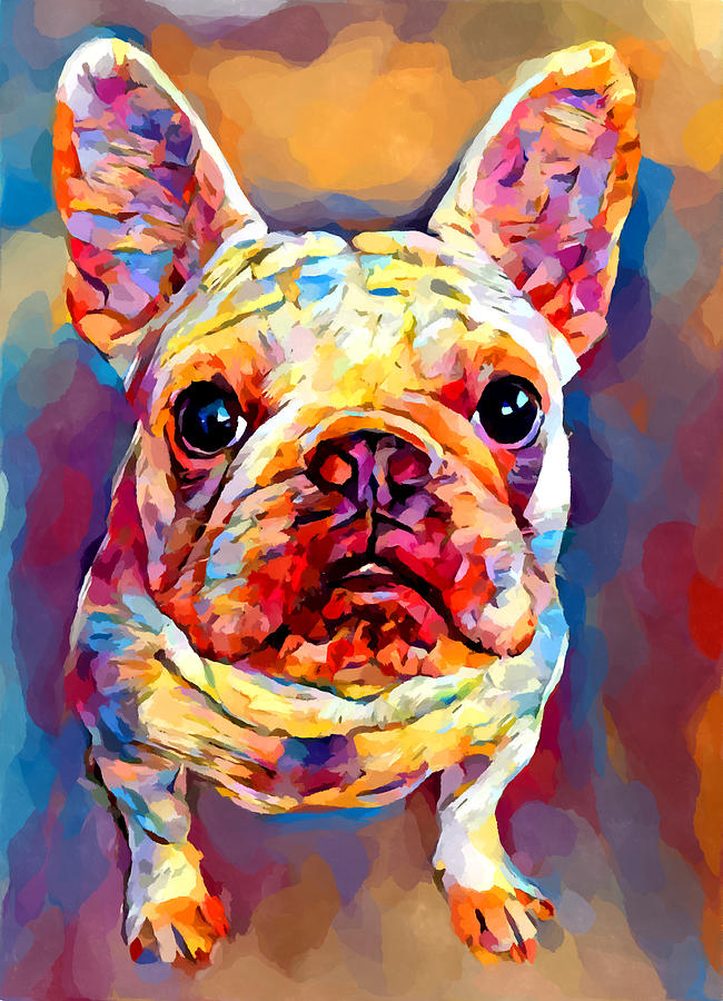 French Bulldog 11 Painting by Chris Butler