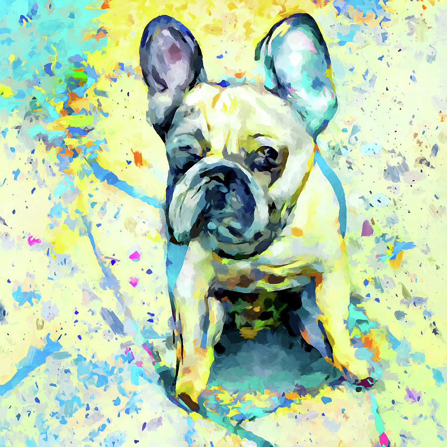 French Bulldog 15 Painting by Chris Butler - Fine Art America