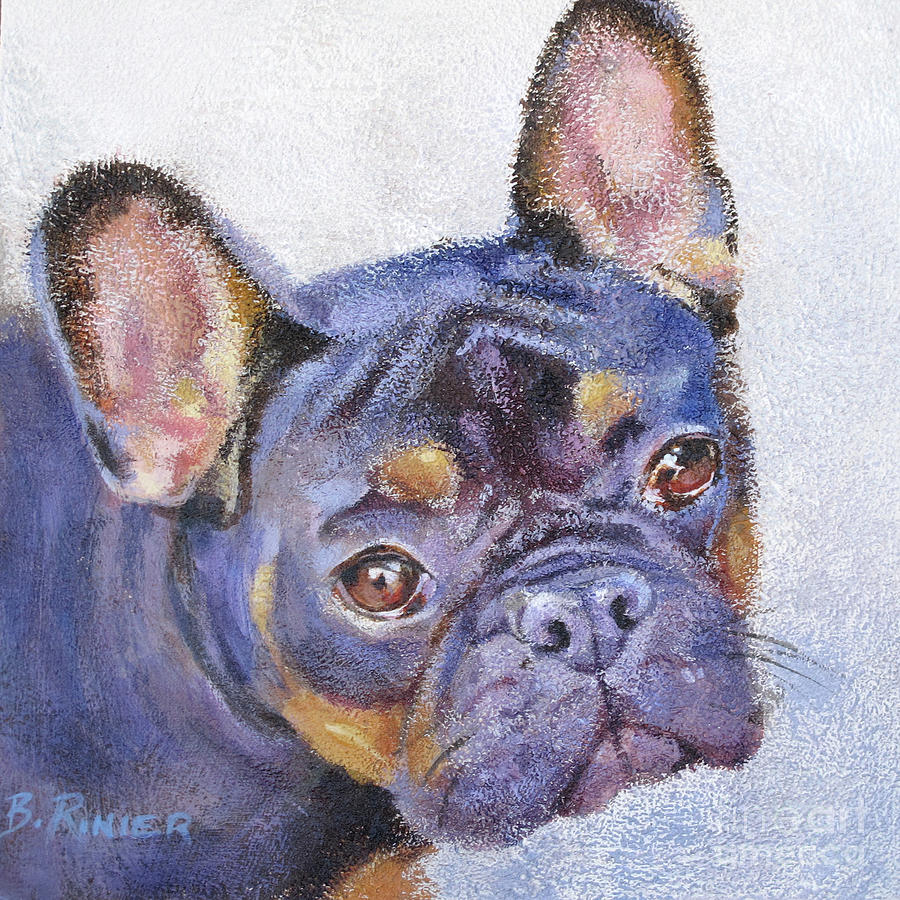 French Bulldog Painting by Bonnie Rinier