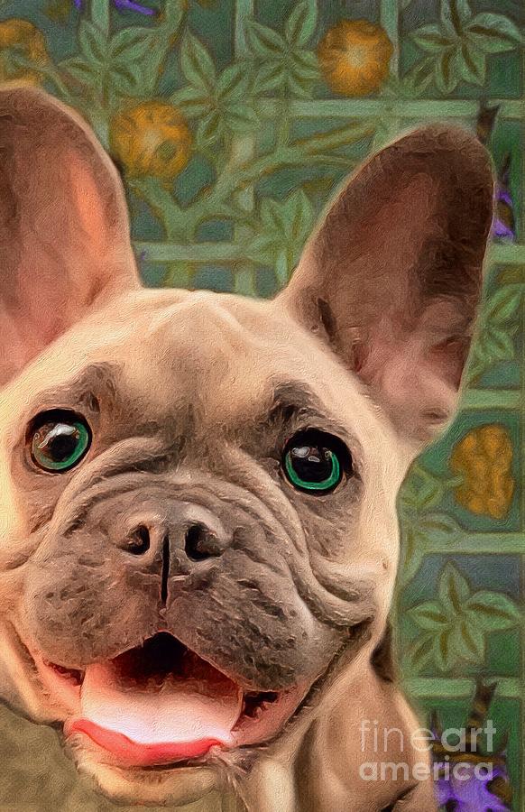 French Bulldog Digital Art by Zelda Tessadori