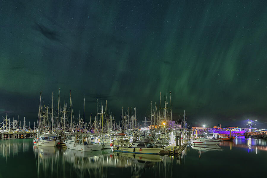 French Creek Aurora Photograph by Randy Hall French Creek Aurora Photograph by Randy Hall