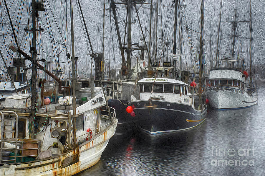 French Creek Harbour Photograph by Bob Christopher