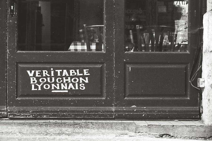 French Cuisine - Bouchon Lyonnais Photograph by Carolina Reina