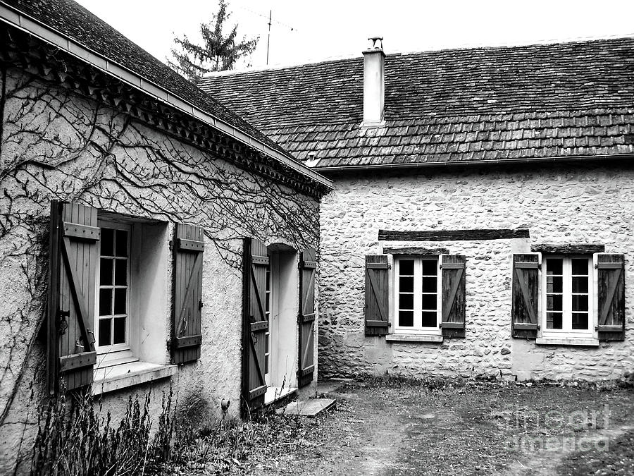 french-farmhouse-and-gite-photograph-by-stephen-farhall-pixels