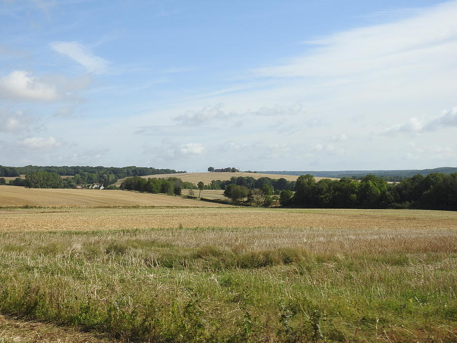 French Farmland near Tardenois Photograph by Barbara Ebeling - Fine Art ...