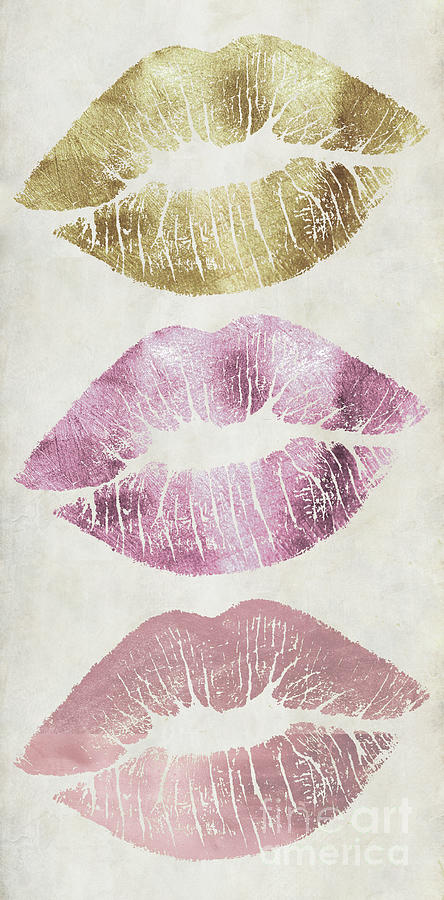 French Kisses Painting by Mindy Sommers
