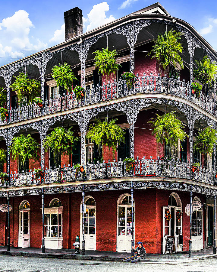 French Quarter Style Photograph by David Meznarich