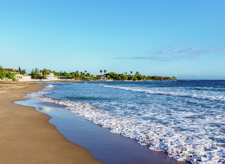 Frenchman's Beach, Treasure Beach, Saint Elizabeth Parish, Jamaica Photograph by Karol Kozlowski