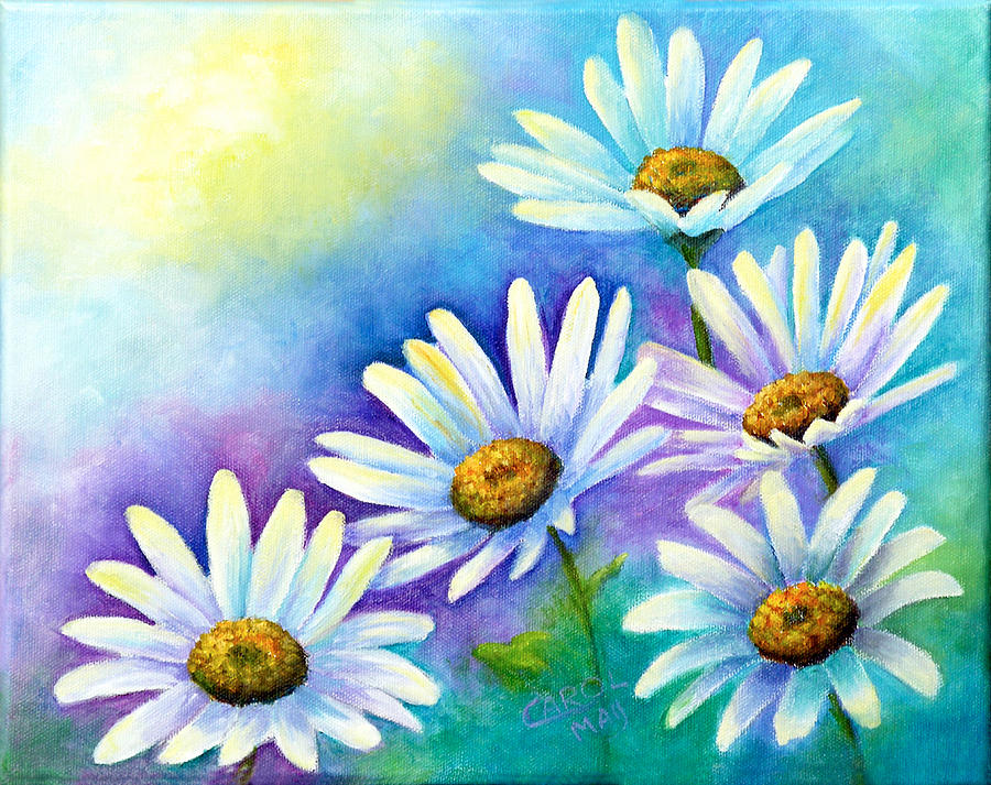 Fresh as a Daisy Painting by Art by Carol May