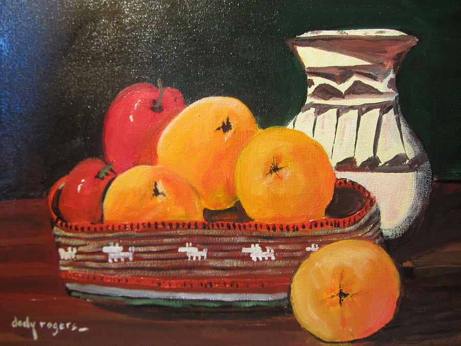 Fresh Fruit Painting by Dody Rogers