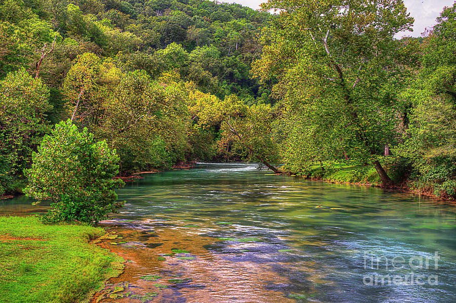 Fresh Spring Water Flowing Photograph by Larry Braun