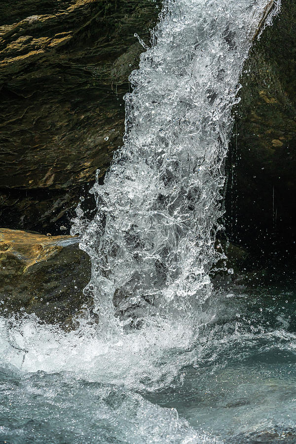 Fresh spring water in the mountains Photograph by Stan Weyler | Fine ...