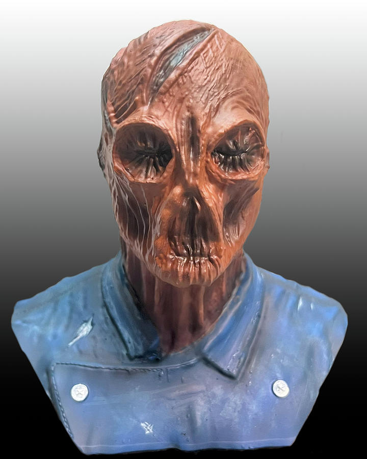Horror Sculpture - Freudstein by Michael McKenzie