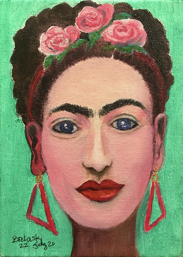 Frida Painting by Belinda Balaski - Fine Art America