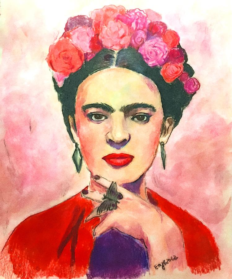 Frida  Painting by Eileen Backman