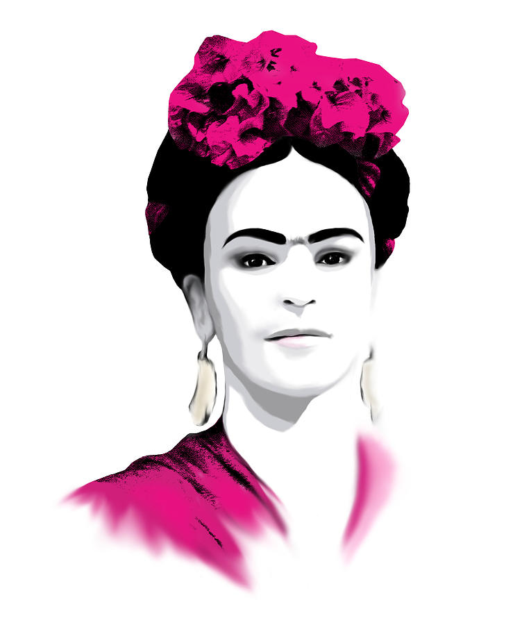 Frida Kahlo 22 Digital Art by Lucie Dumas