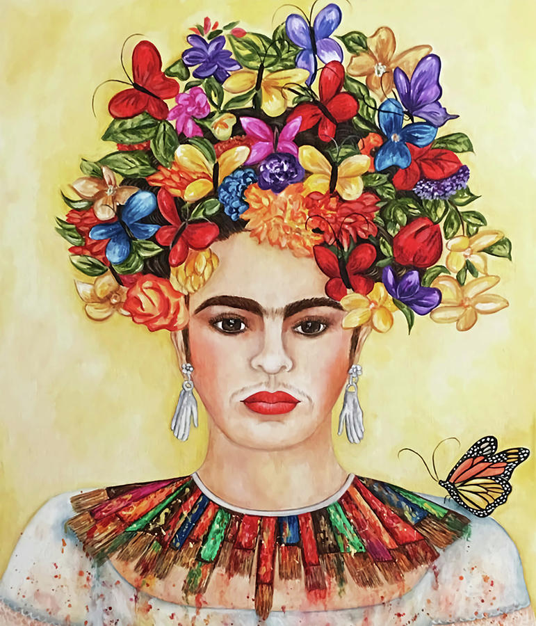 Frida Kahlo Art Digital Art by Amelia Ros | Fine Art America