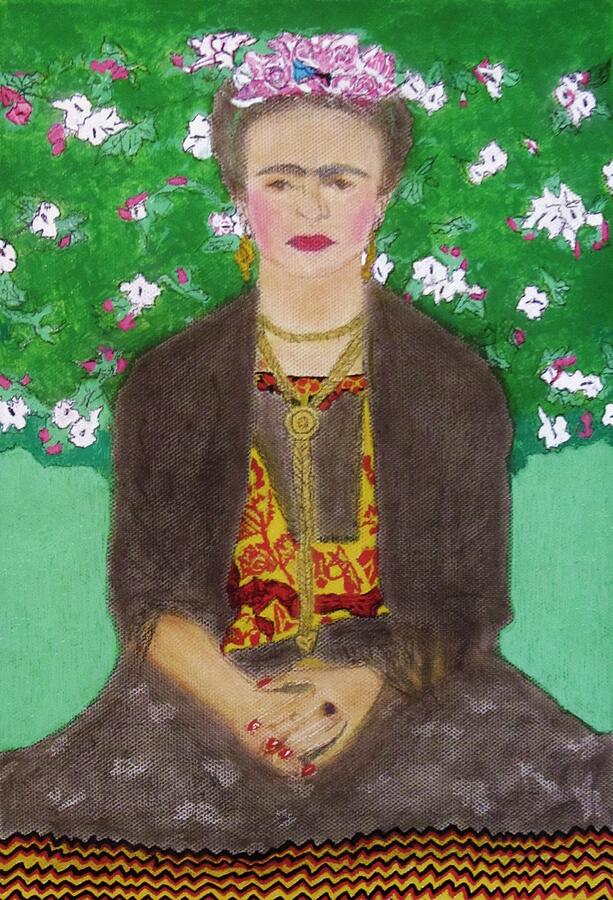 Frida Kahlo Art Painting By Donna Wilson