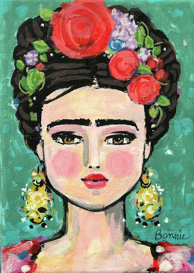 Frida Kahlo Painting by Bonnie McCusker - Pixels