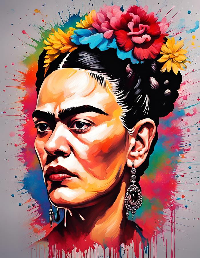 Frida Kahlo #1 Painting