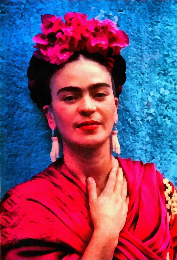 Frida Kahlo Digital Art by Hollis Riding - Fine Art America