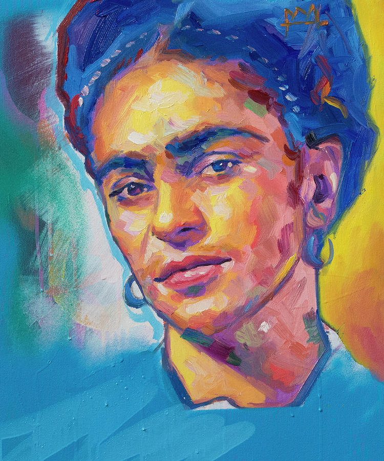 Frida Kahlo II Painting by Richard Day
