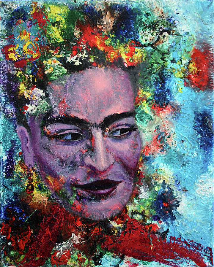 Frida Kahlo II Mixed Media by Svetlana Samovarova