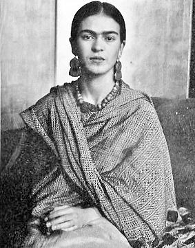 Frida Kahlo In Black and White One Photograph by Donna Wilson - Fine ...