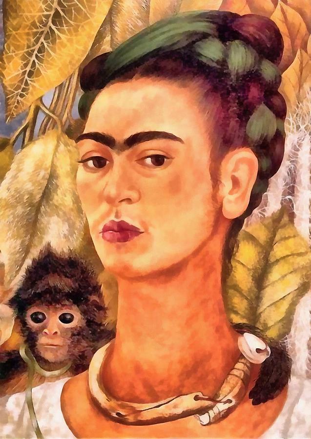Frida Kahlo Digital Art by Larry Gladding | Pixels