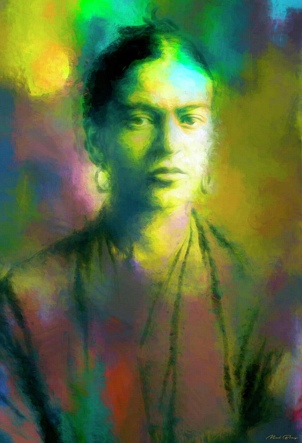 Frida Kahlo Mixed Media by Mal Bray