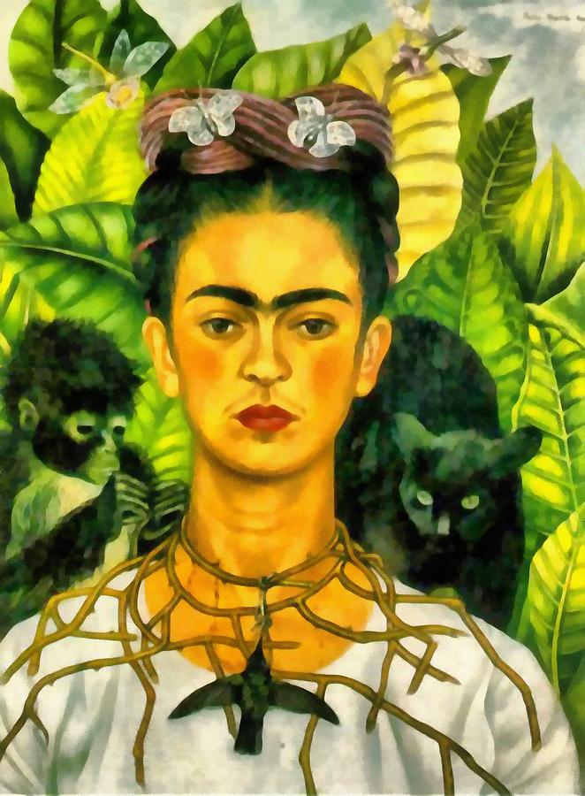 Frida Kahlo Digital Art by Marlin Yeatman | Fine Art America