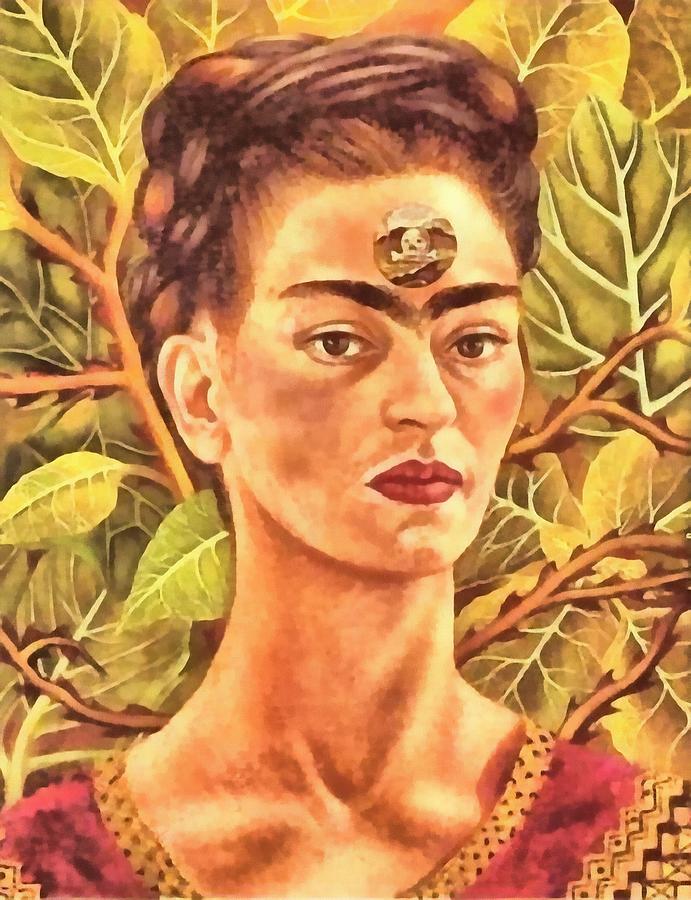 Frida Kahlo Digital Art by Michael Munger | Fine Art America