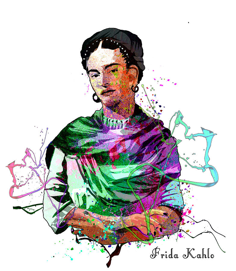 Frida Kahlo Mixed Media by Miki De Goodaboom