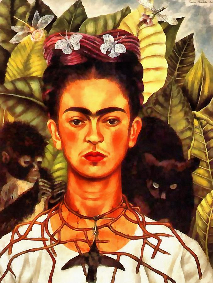 Frida Kahlo Digital Art by Monty Ormerod | Fine Art America