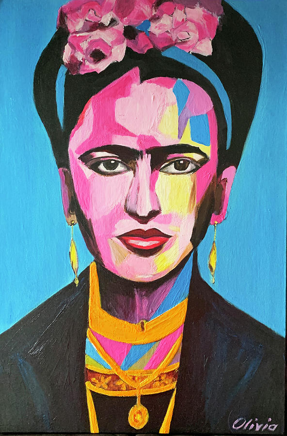 Frida Kahlo Painting by Olivia Gray - Fine Art America